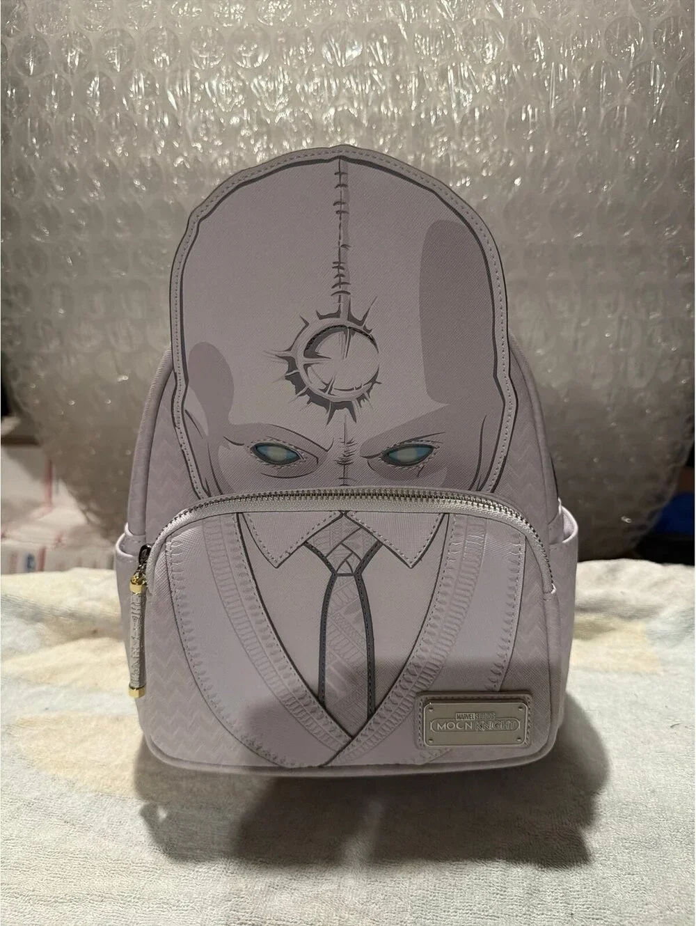 Loungefly Marvel Moon Knight Cosplay Light Up Backpack Exclusive NWT